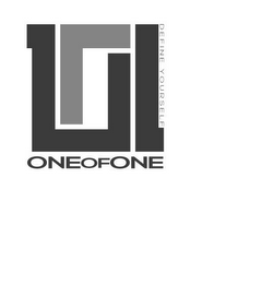 1O1 ONEOFONE DEFINE YOURSELF logo