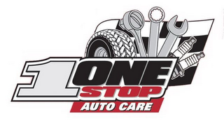 1ONE STOP AUTO CARE logo