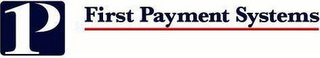 1P FIRST PAYMENT SYSTEMS logo