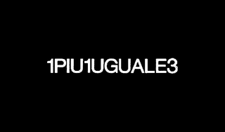 1PIU1UGUALE3 logo