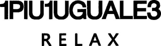 1PIU1UGUALE3 RELAX logo