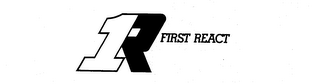 1R FIRST REACT logo
