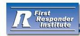 1R FIRST RESPONDER INSTITUTE logo