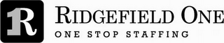 1R RIDGEFIELD ONE ONE STOP STAFFING logo