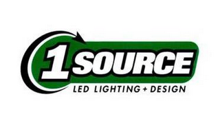 1SOURCE LED LIGHTING + DESIGN logo