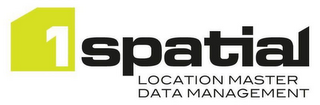 1SPATIAL LOCATION MASTER DATA MANAGEMENT logo