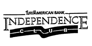 1ST AMERICAN BANK INDEPENDENCE CLUB logo