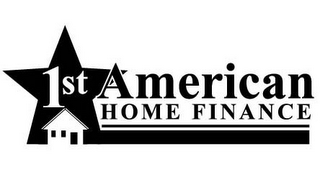 1ST AMERICAN HOME FINANCE logo