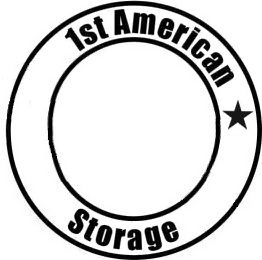 1ST AMERICAN STORAGE logo