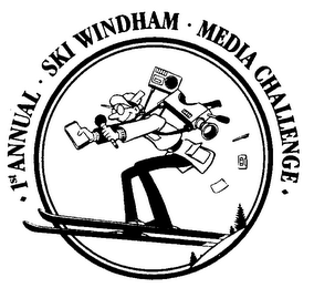 1ST ANNUAL SKI WINDHAM MEDIA CHALLENGE logo