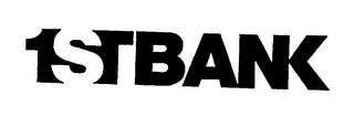 1ST BANK logo