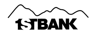 1ST BANK logo