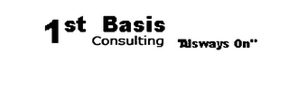 1ST BASIS CONSULTING "ALWAYS ON" logo