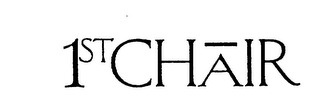 1ST CHAIR logo