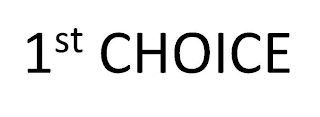 1ST CHOICE logo