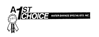 1ST CHOICE A 1ST CHOICE WATER DAMAGE SPECIALISTS, INC. logo