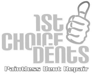 1ST CHOICE DENTS PAINTLESS DENT REPAIR logo