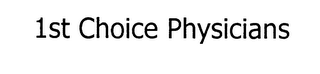 1ST CHOICE PHYSICIANS logo
