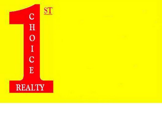 1ST CHOICE REALTY logo