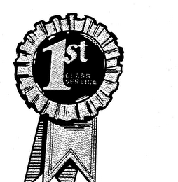 1ST CLASS SERVICE logo