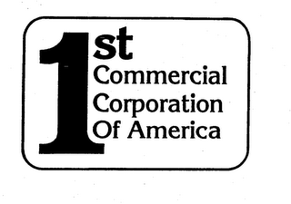 1ST COMMERCIAL CORPORATION OF AMERICA logo