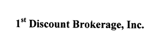 1ST DISCOUNT BROKERAGE, INC. logo