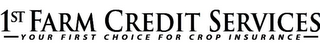 1ST FARM CREDIT SERVICES YOUR FIRST CHOICE FOR CROP INSURANCE logo