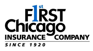 1ST FIRST CHICAGO INSURANCE COMPANY SINCE 1920 logo