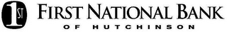 1ST FIRST NATIONAL BANK OF HUTCHINSON logo