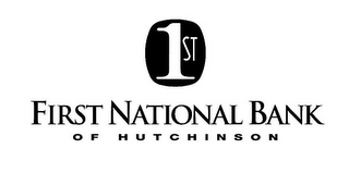 1ST FIRST NATIONAL BANK OF HUTCHINSON logo