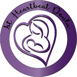 1ST HEARTBEAT DOULA logo