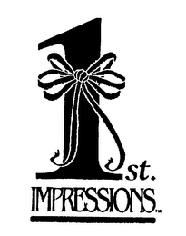 1ST. IMPRESSIONS logo