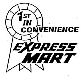 1ST IN CONVENIENCE EXPRESS MART logo
