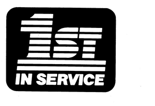 1ST IN SERVICE logo