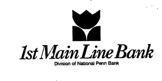 1ST MAIN LINE BANK DIVISION OF NATIONAL PENN BANK logo