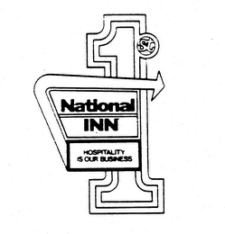 1ST NATIONAL INN HOSPITALITY IS OUR BUSINESS logo