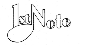 1ST NOTE logo