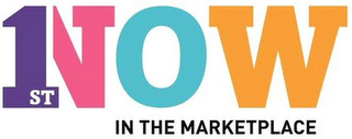1ST NOW IN THE MARKETPLACE logo