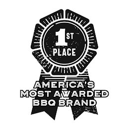 1ST PLACE AMERICA'S MOST AWARDED BBQ BRAND logo