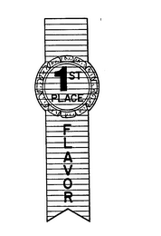 1ST PLACE FLAVOR logo