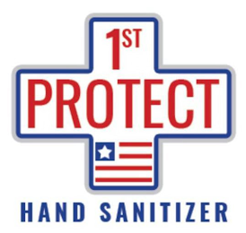 1ST PROTECT HAND SANITIZER logo