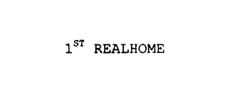 1ST REALHOME logo
