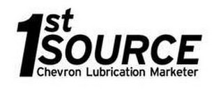 1ST SOURCE CHEVRON LUBRICATION MARKETER logo