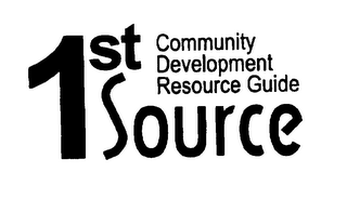 1ST SOURCE COMMUNITY DEVELOPMENT RESOURCE GUIDE logo