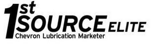 1ST SOURCE ELITE CHEVRON LUBRICATION MARKETER logo