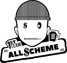 1ST TEAM ALL $CHEME 100 logo