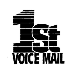 1ST VOICE MAIL logo