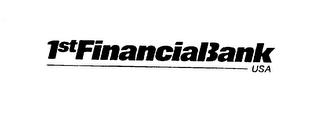 1STFINANCIALBANK USA logo
