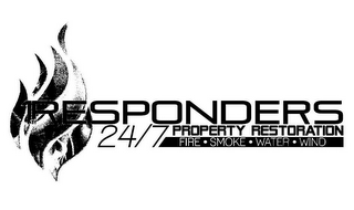 1STRESPONDERS 24/7 PROPERTY RESTORATION FIRE· SMOKE· WATER· WIND logo