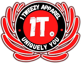 1T. 1 TWEEZY APPAREL UNIQUELY YOU logo